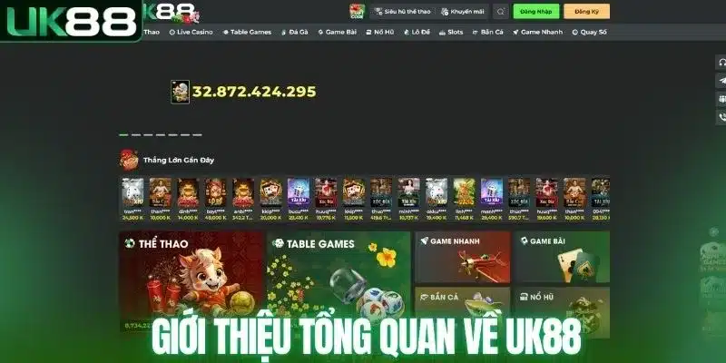 Giới thiệu tổng quan về UK88