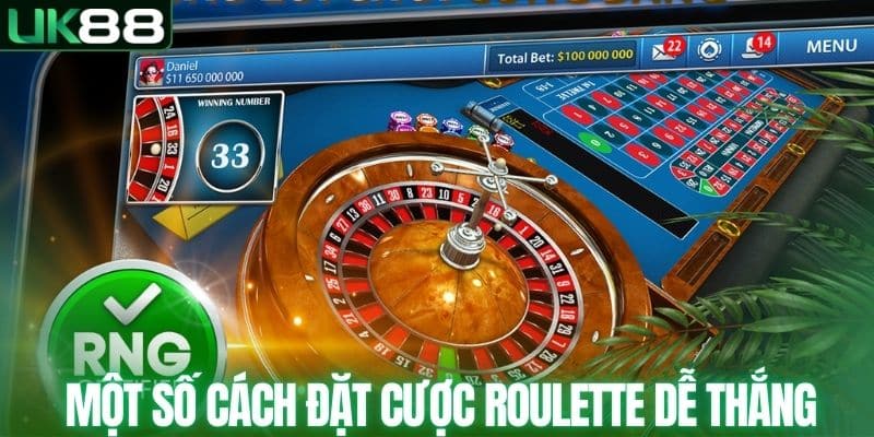 Một số cách đặt cược Roulette dễ thắng dành cho newbie