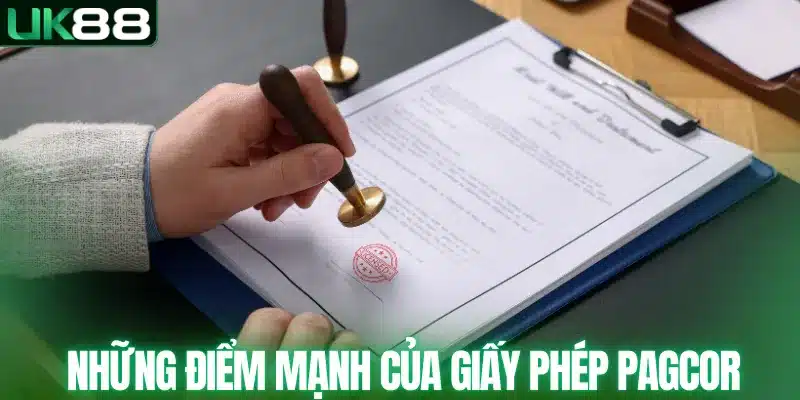 Những điểm mạnh của giấy phép PAGCOR